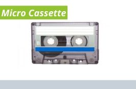 Micro Cassette tape Transfer Service